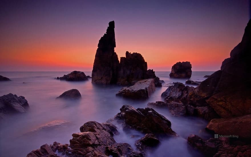 Arambol Beach in Goa, India