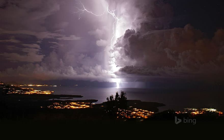 Catatumbo lightning over Zulia, Venezuela