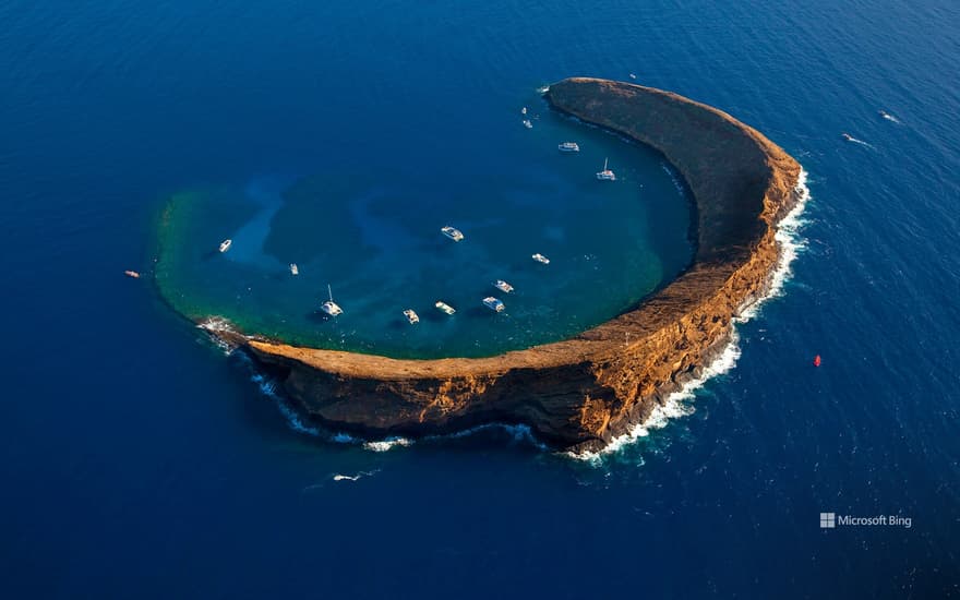 Molokini, Maui, Hawaii, USA