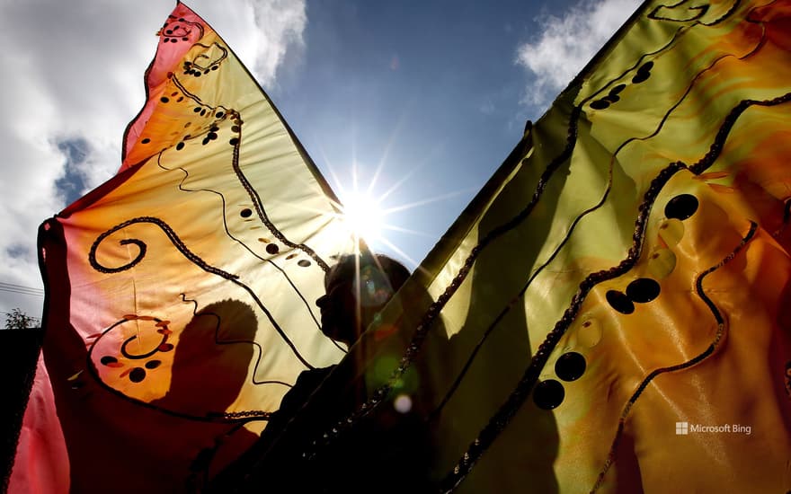 Notting Hill Carnival on August 15, 2009, in London, England