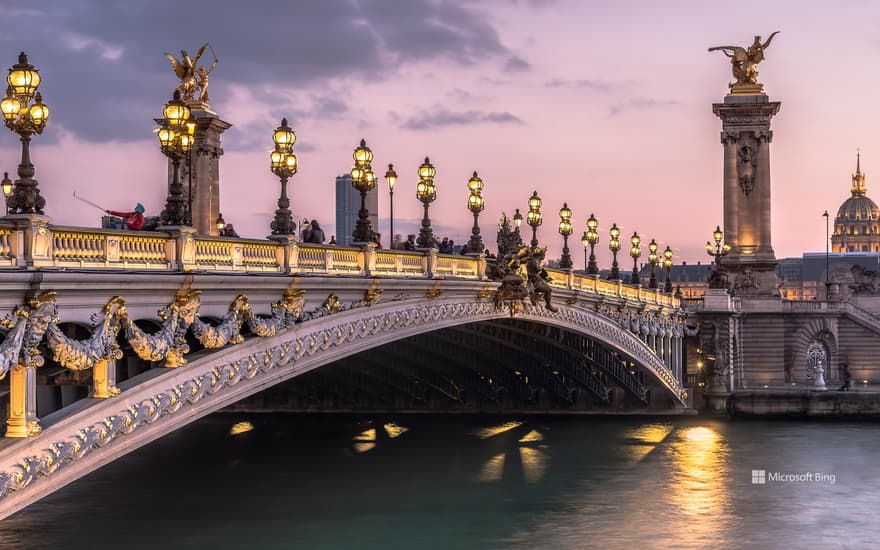 Pont Alexandre III, Paris, France