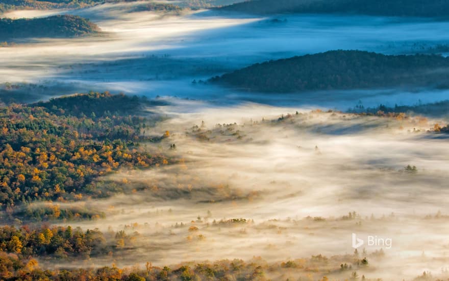 Pisgah National Forest near Brevard, North Carolina