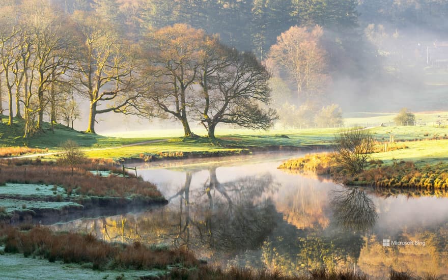 River Brathay, Lake District, England